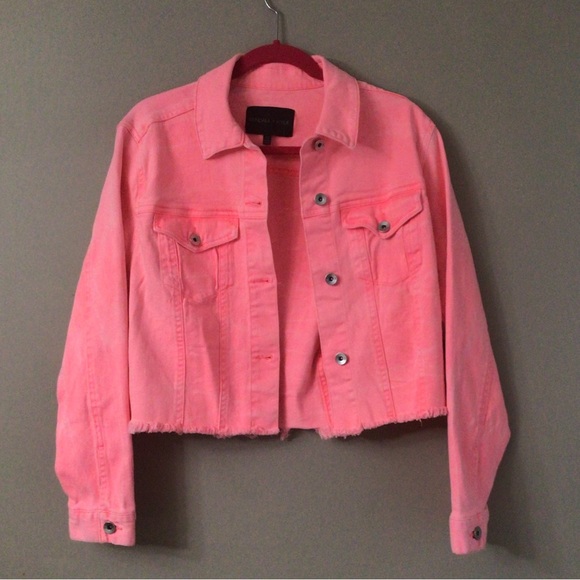 Kendall & Kylie Jackets & Blazers - Kendall N Kylie hot pink denim jacket